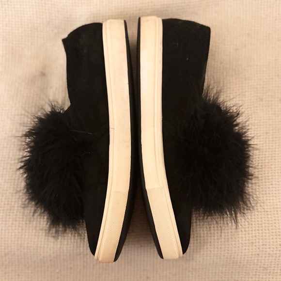 Steve Madden Puffball Slip-on Sneakers - Picture 2 of 5